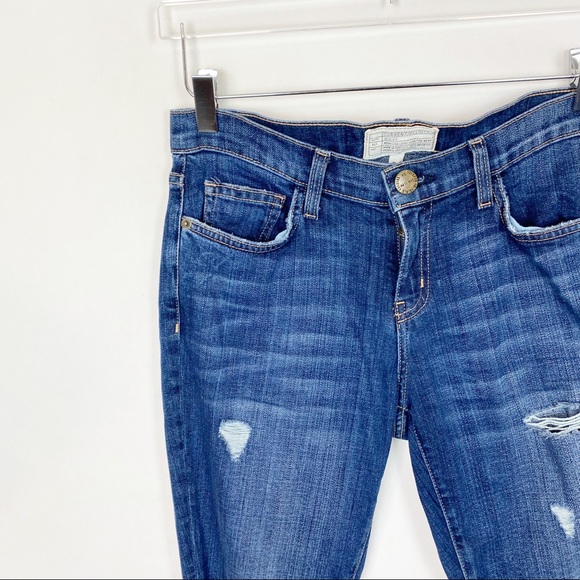 Current Elliott Easy Stiletto in Love Destroy Jeans 26 - Picture 4 of 12